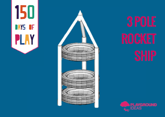 Day 120: 3 Pole Rocketship